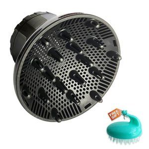 Universal Hair Diffuser, Hair Dryer Diffuser Attachment for Curly and Wavy Hairs